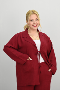 Dres damski duży rozmiar 8195