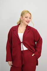 Dres damski duży rozmiar 8195