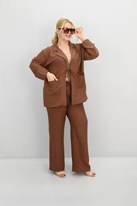 Dres damski duży rozmiar 8195