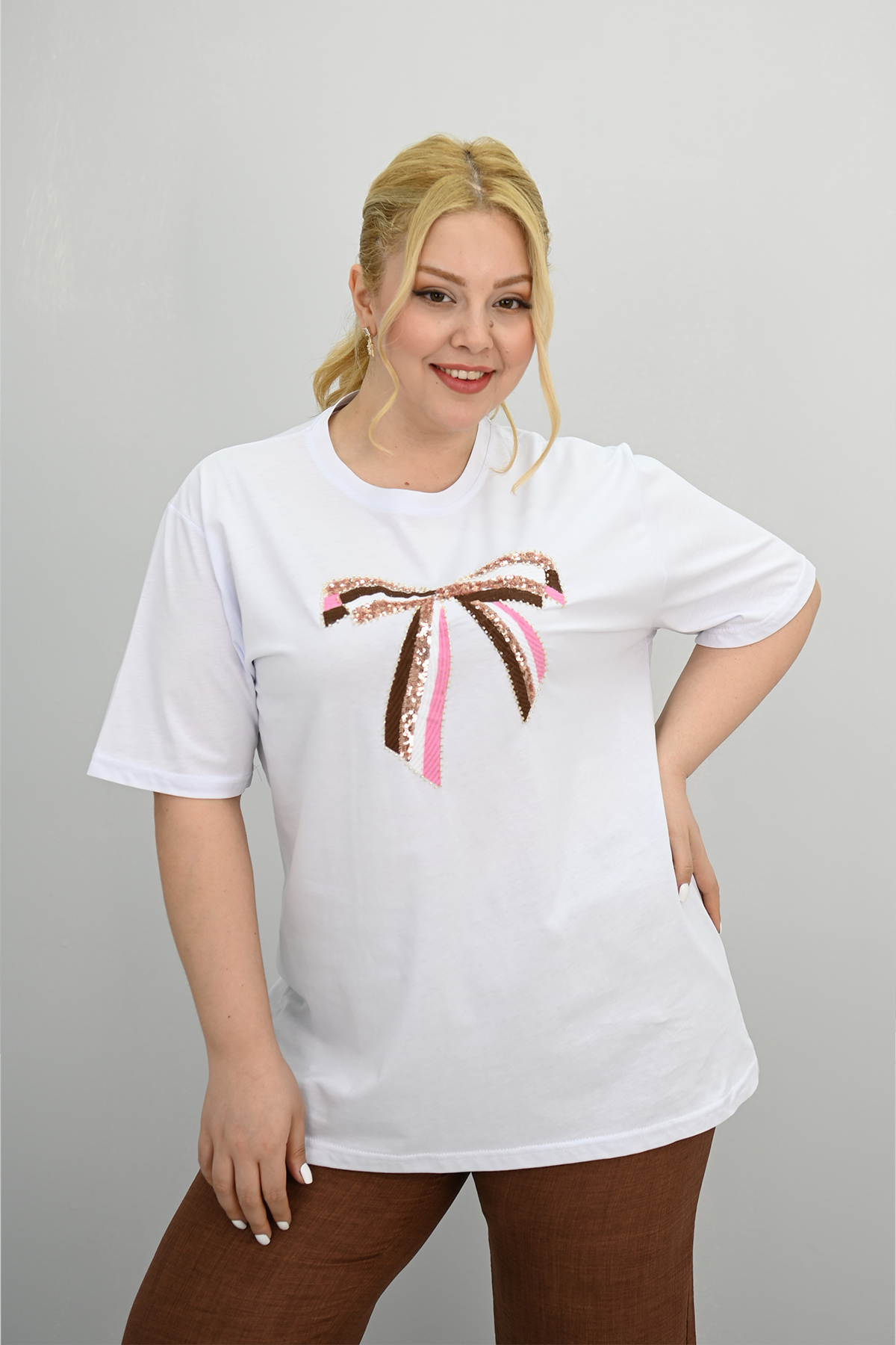 Dres damski plus size 8200