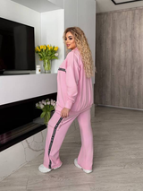 Dres damski duży rozmiar 8182