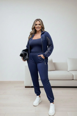 Dres damski duży rozmiar 8182