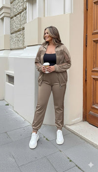 Dres damski duży rozmiar 8182