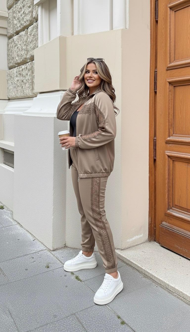 Dres damski duży rozmiar 8182