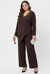 Dres damski duży rozmiar 8182