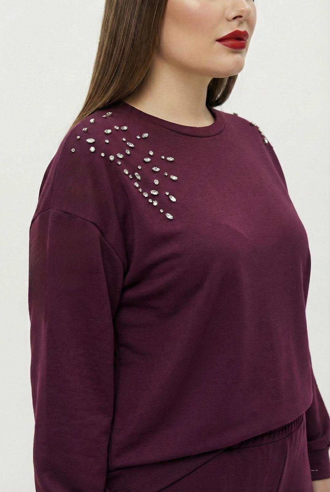 Dres damski duży rozmiar 8182