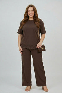 Dres damski duży rozmiar 8182