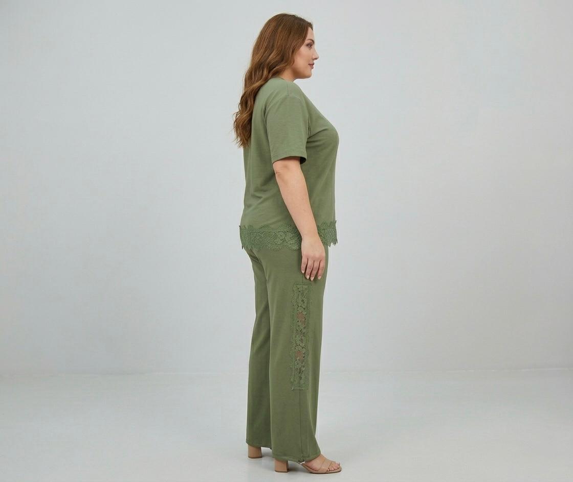 Dres damski duży rozmiar 8182