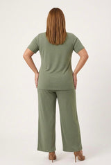 Dres damski duży rozmiar 8182