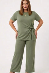 Dres damski duży rozmiar 8182