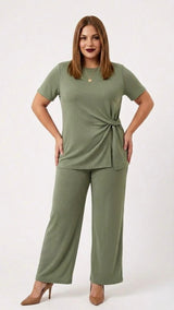 Dres damski duży rozmiar 8182