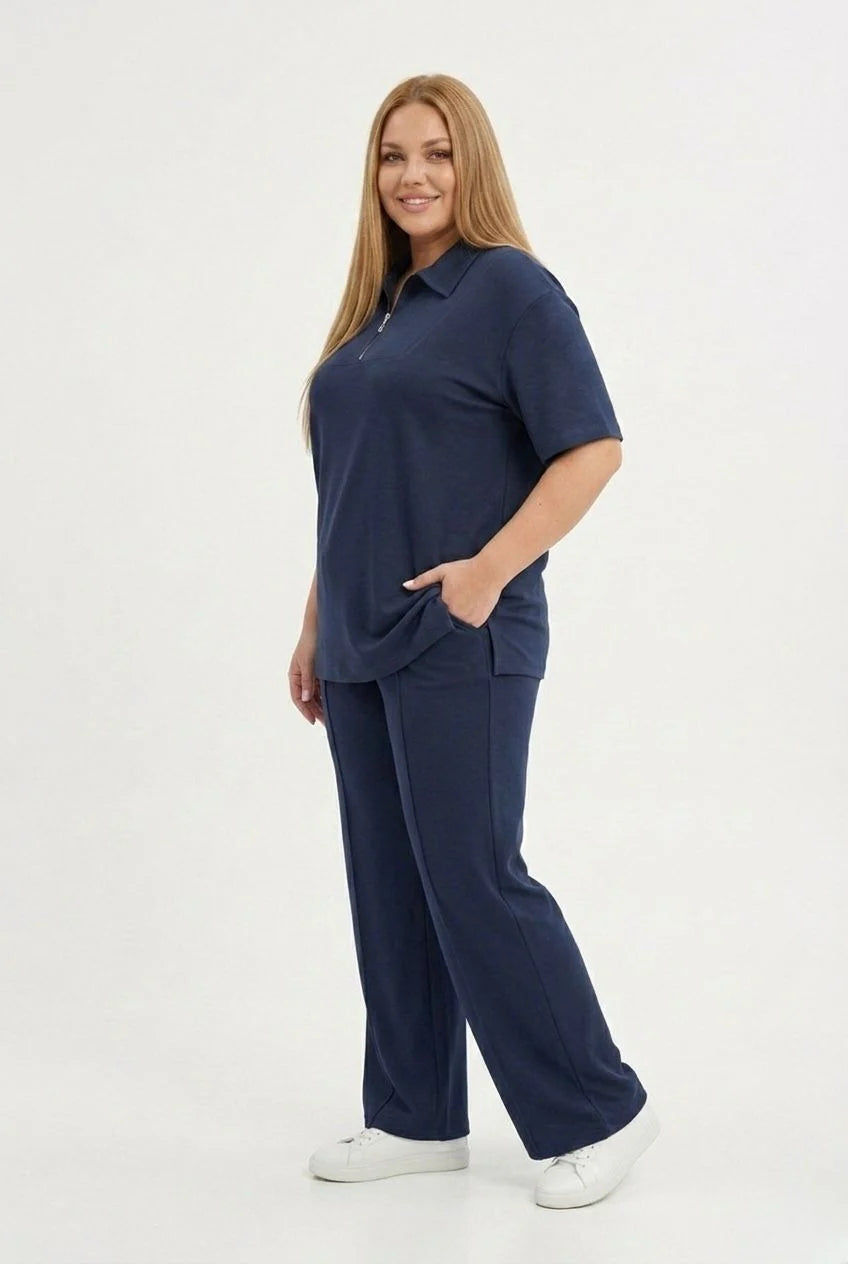 Dres damski duży rozmiar 8182
