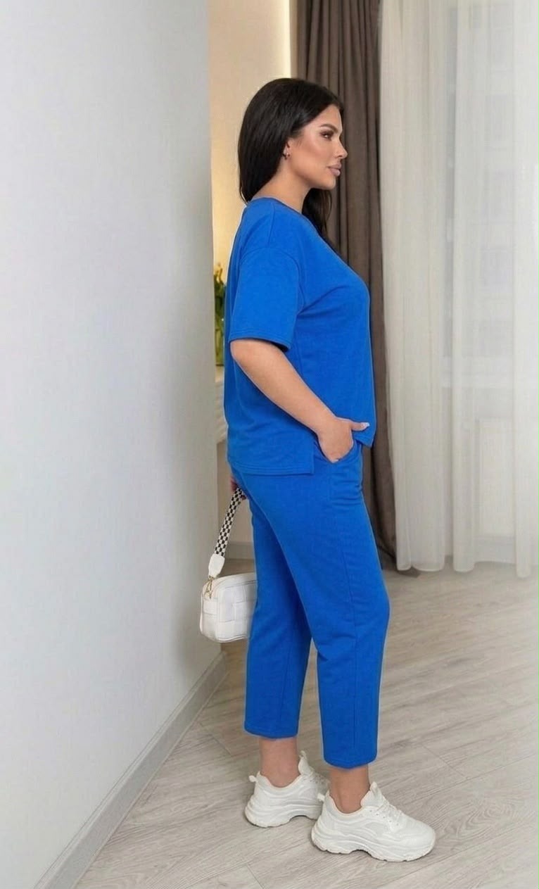 Dres damski duży rozmiar 8182