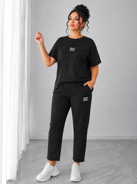 Dres damski duży rozmiar 8182