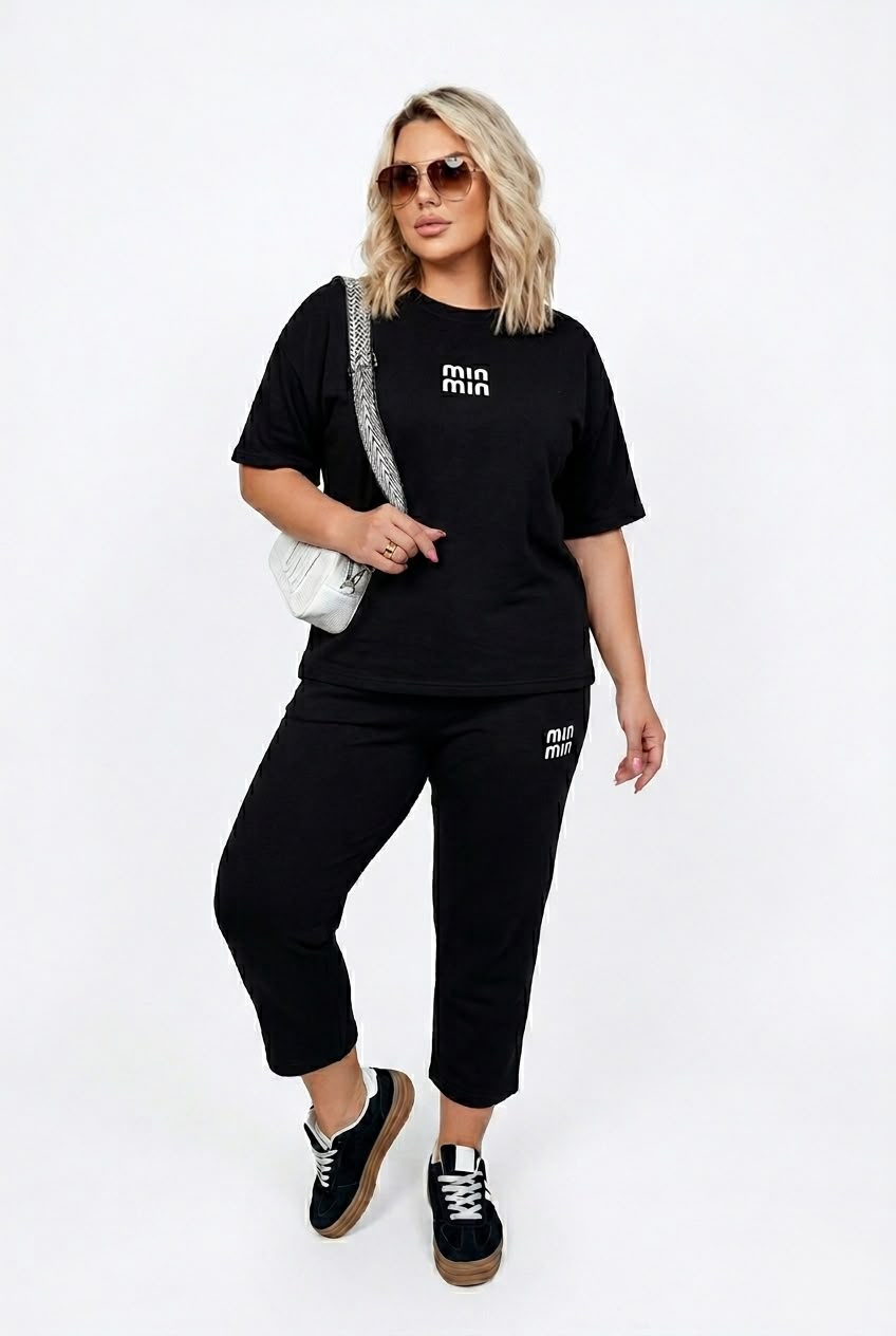 Dres damski duży rozmiar 8182
