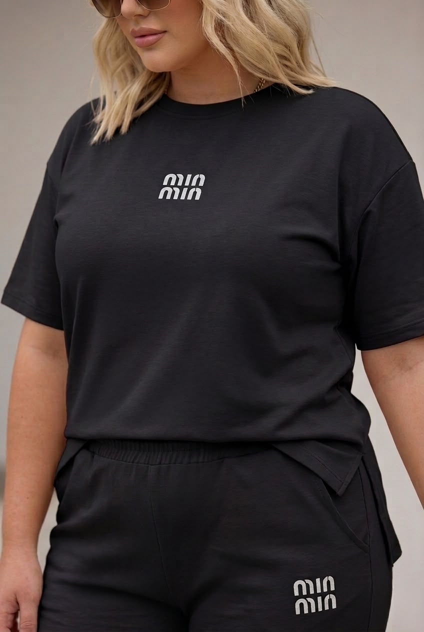 Dres damski duży rozmiar 8182