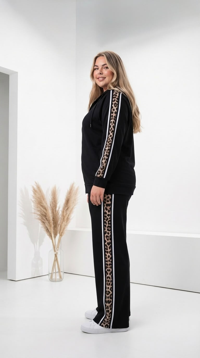 Dres damski duży rozmiar 8182