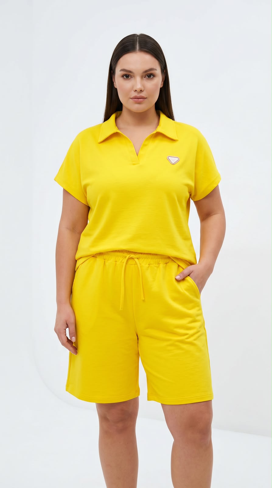Dres damski duży rozmiar 8182