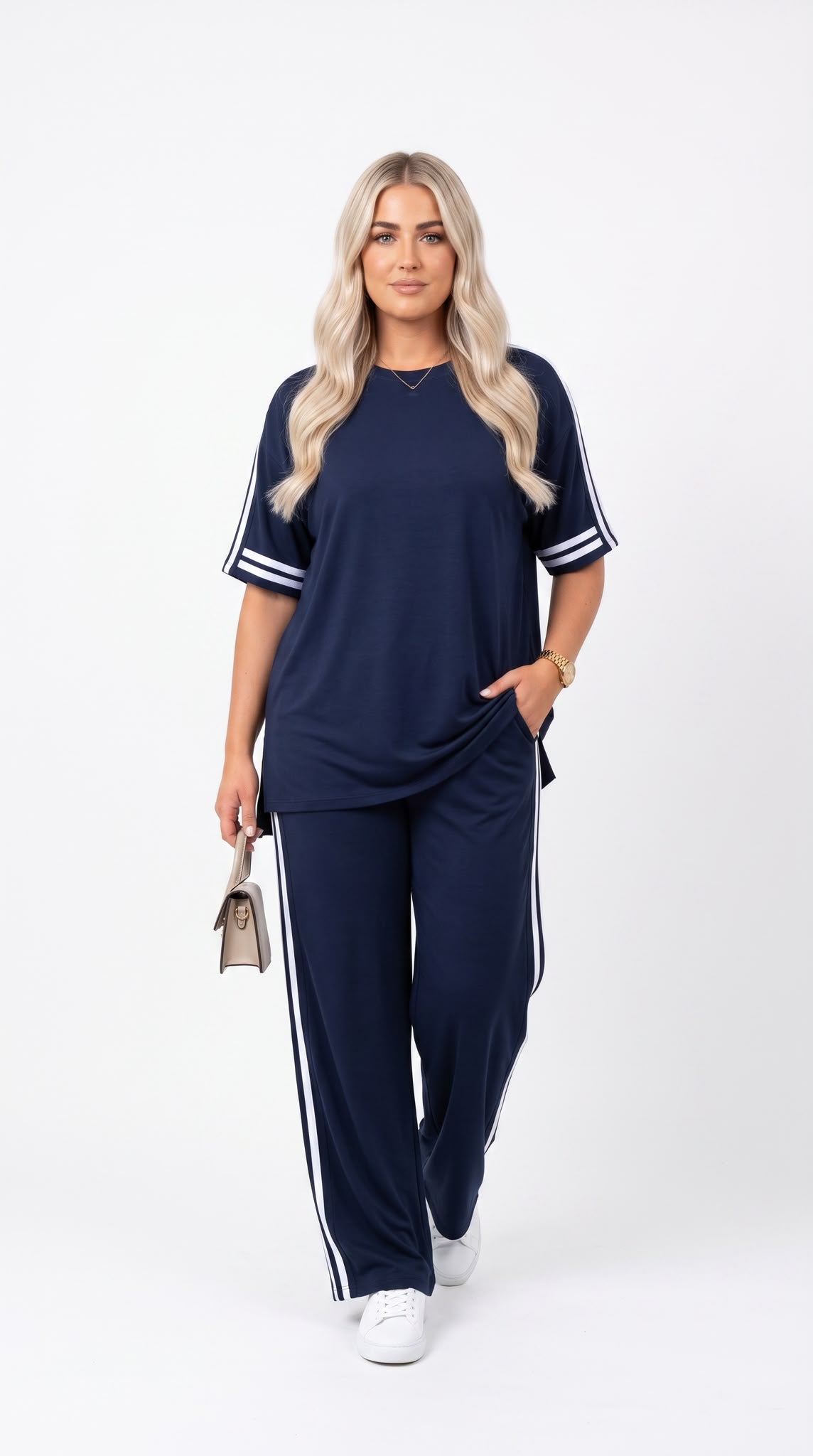 Dres damski duży rozmiar 8182