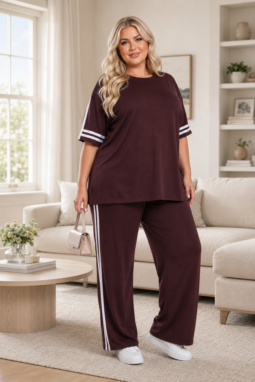 Dres damski duży rozmiar 8182