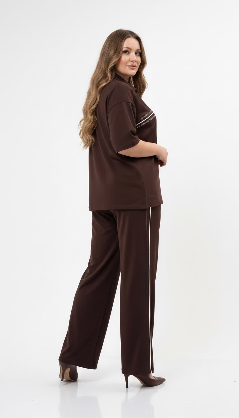 Dres damski duży rozmiar 8182