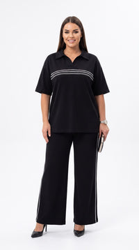 Dres damski duży rozmiar 8182