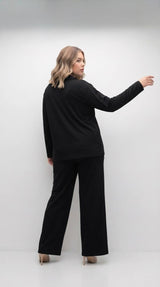 Dres damski duży rozmiar 8182