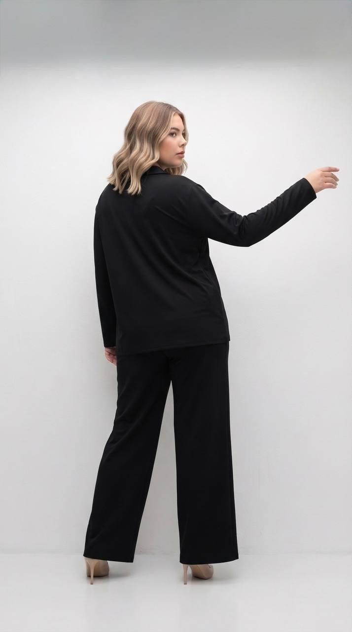 Dres damski duży rozmiar 8182