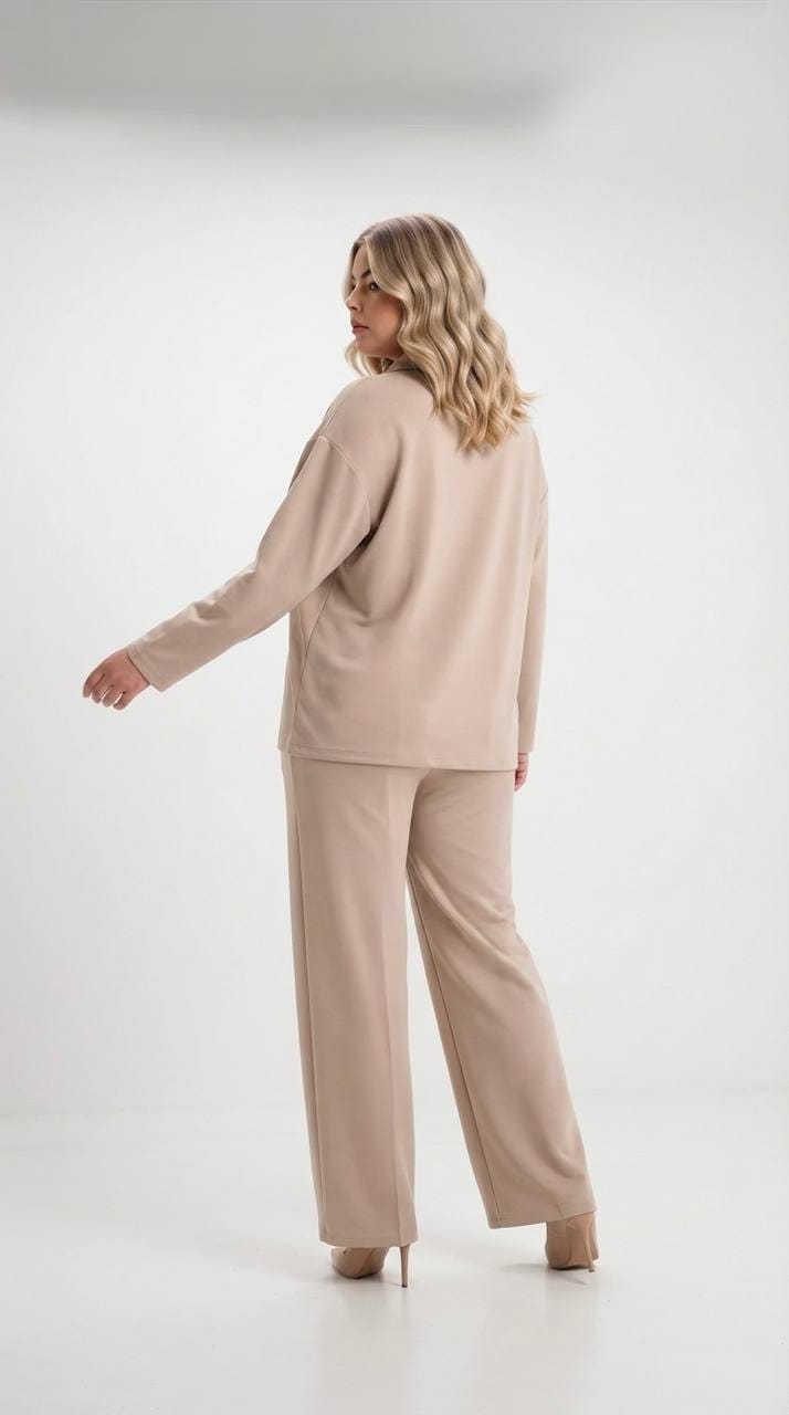 Dres damski duży rozmiar 8182