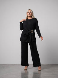 Dres damski duży rozmiar 8182