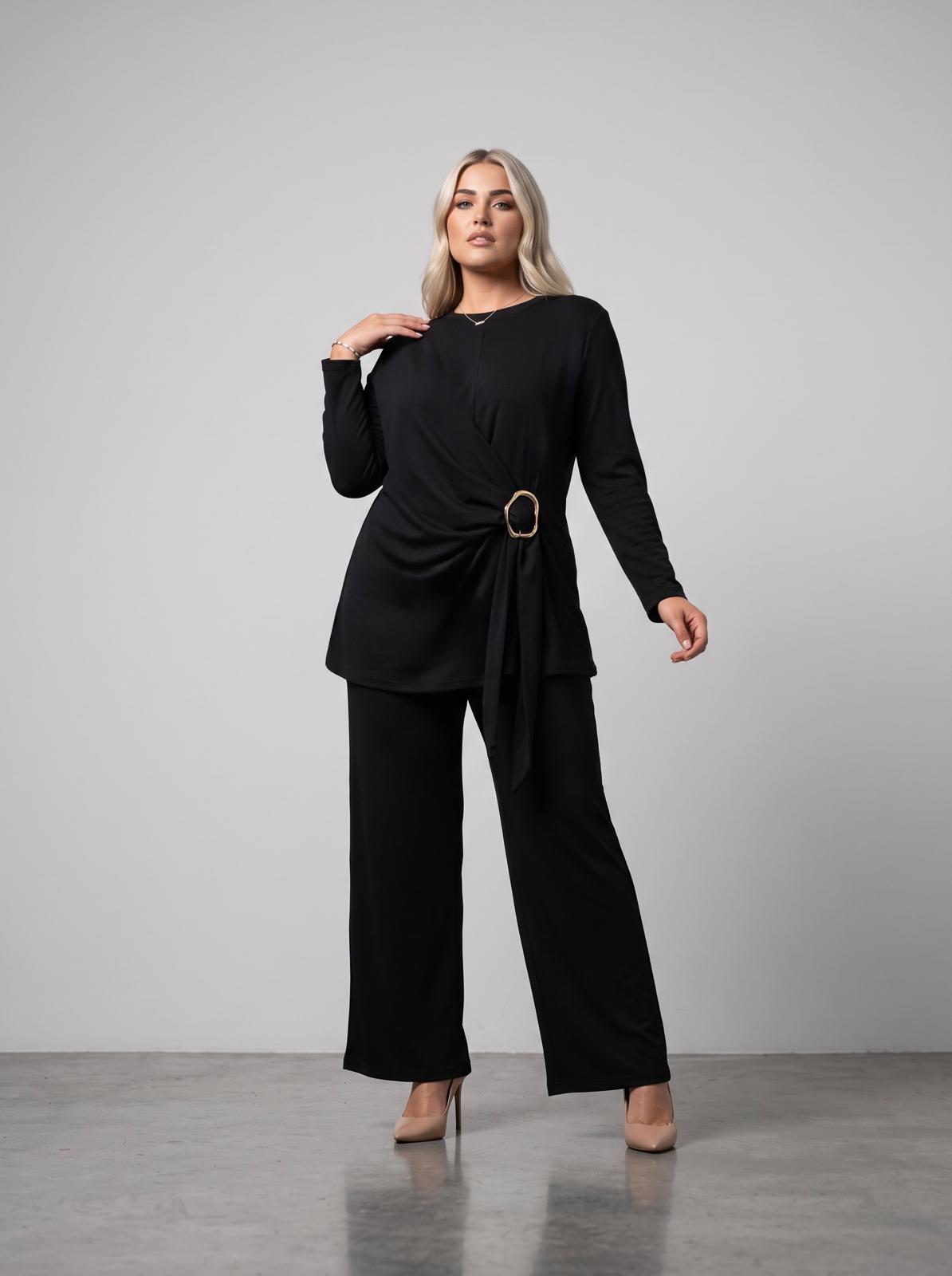 Dres damski duży rozmiar 8182