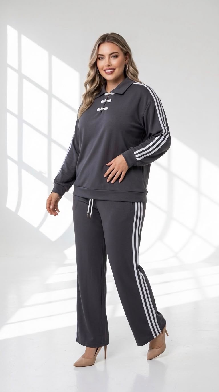 Dres damski duży rozmiar 8182