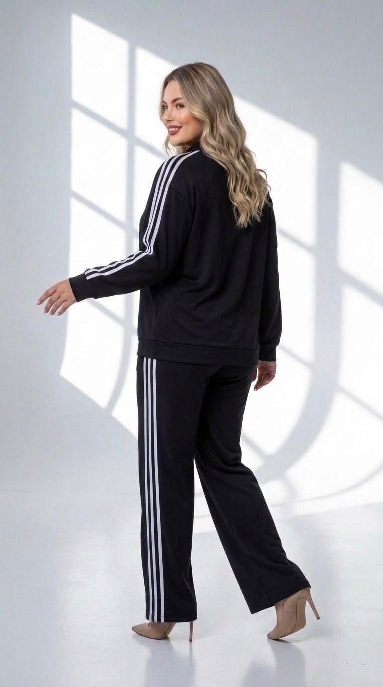 Dres damski duży rozmiar 8182