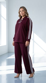 Dres damski duży rozmiar 8182