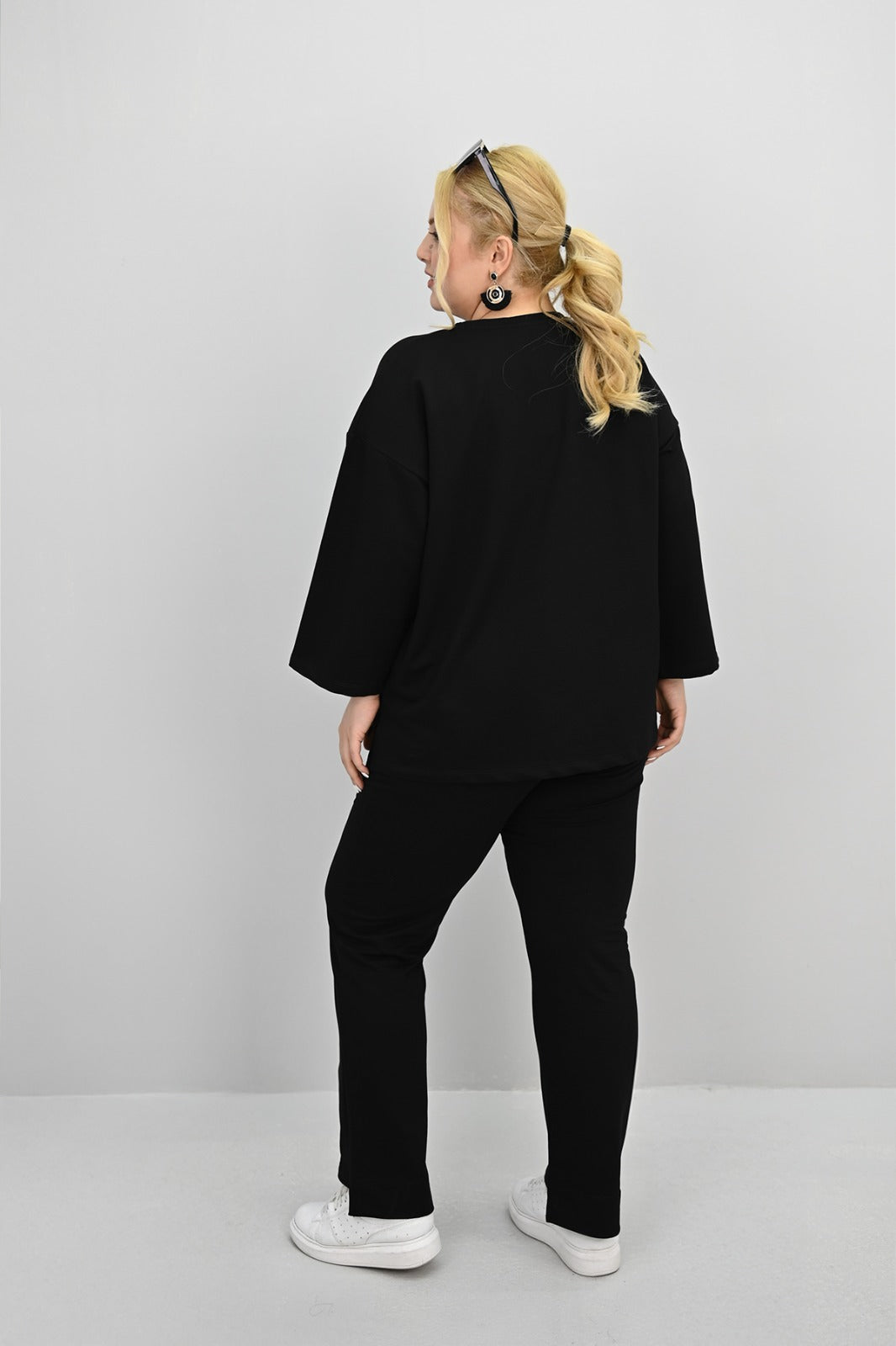 Dres damski duży rozmiar 8182