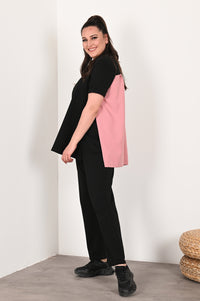 Dres damski duży rozmiar 9653