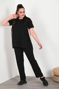 Dres damski duży rozmiar 9653
