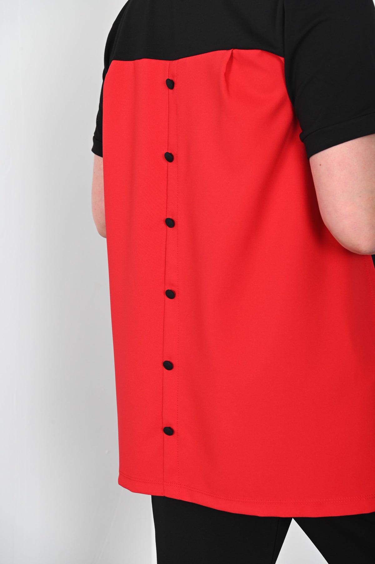 Dres damski duży rozmiar 9653