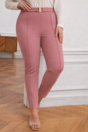 Pantaloni dama marimi mari cu catarama PTS003