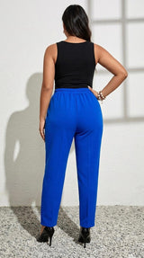 Spodnie damskie w dużych rozmiarach 6228-23