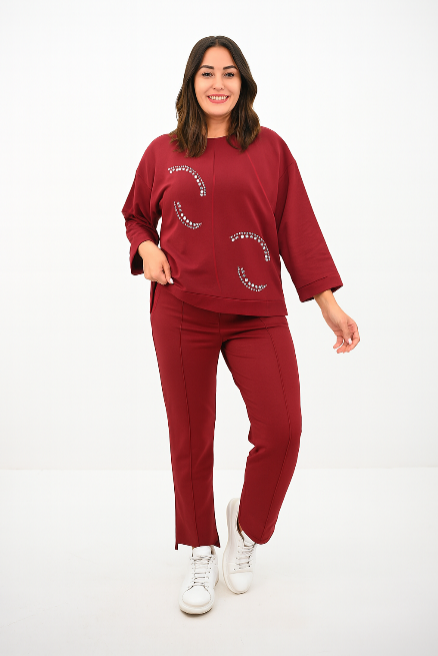 Dres damski duży rozmiar 8182