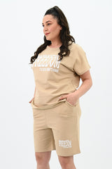 Dres damski plus size Freedom short 8092