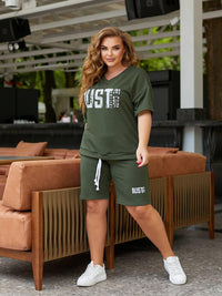Garnitur damski plus size Just 8087