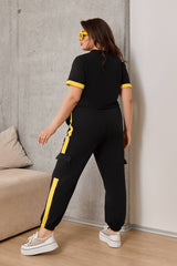 Trening dama marimi mari in doua culori 8109