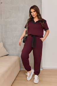 Dres damski plus size w dwóch kolorach 8109