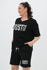 Garnitur damski plus size Just 8087