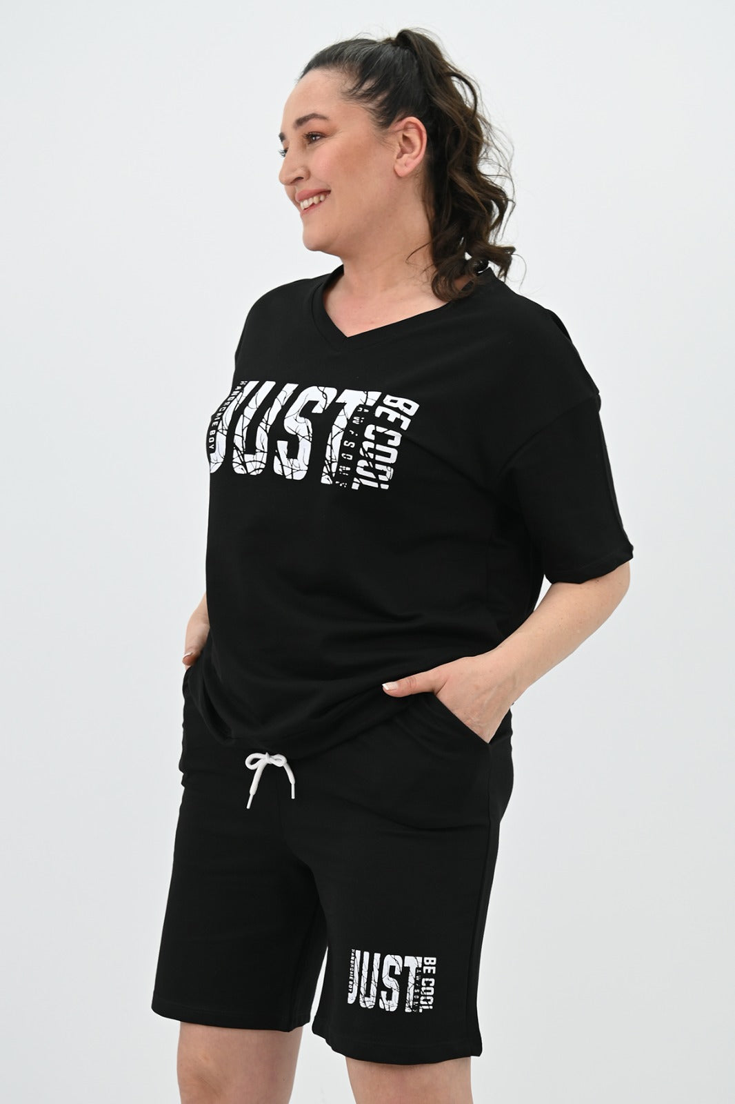 Garnitur damski plus size Just 8087