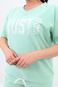 Garnitur damski plus size Just 8087