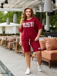 Garnitur damski plus size Just 8087
