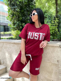 Garnitur damski plus size Just 8087